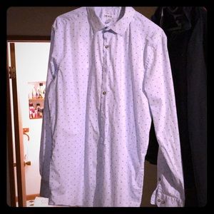 Bar III Slim Fit Stretch button up dress shirt